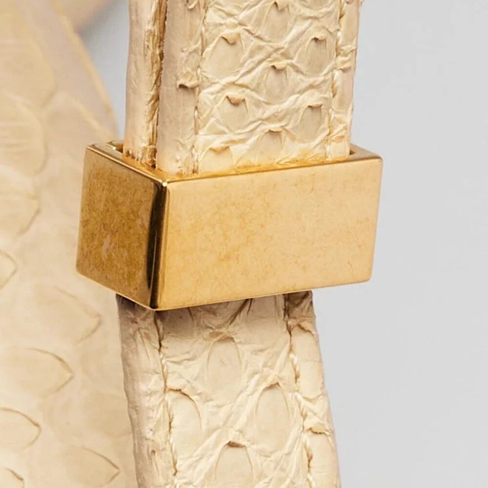 Celine Beige Python Mini Box Bag - image 8